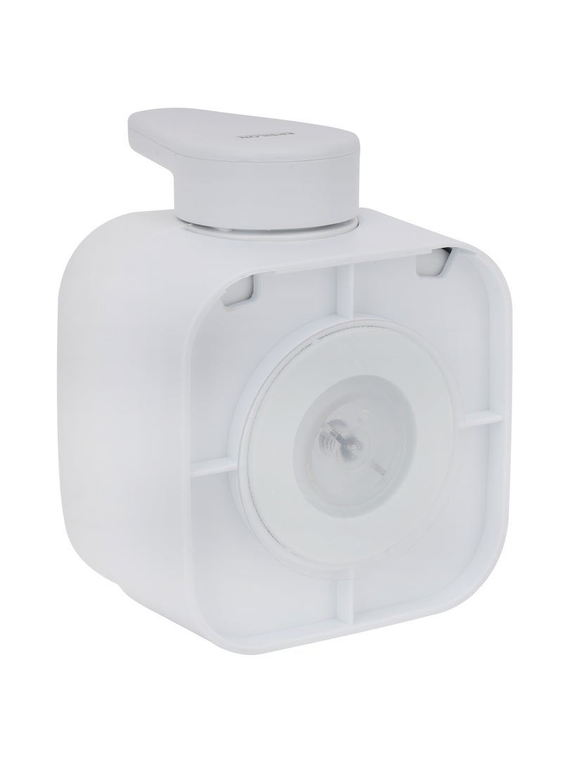 Epsilon - Soap Dispenser-EPSBA1554/ Wall Mounted with Strong Suction Design, Versatile Refillable for Liquid/ Innovative, Effortless Dispensing and One Hand Use, Suitable for Even Walls, Ceramic Tiles - Image 1