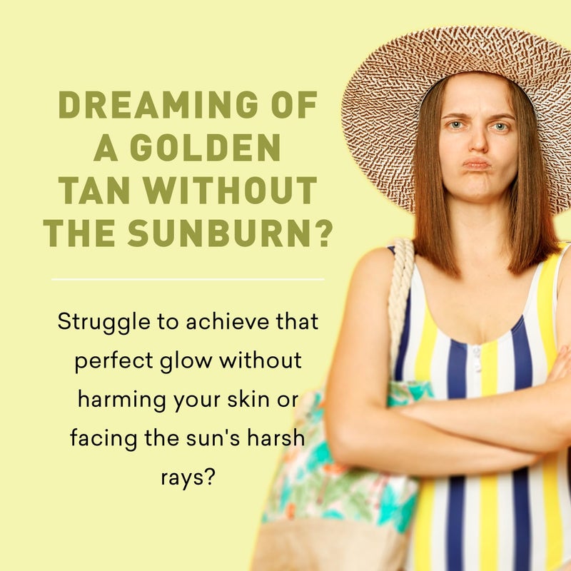 Just Nutritive Indoor Tanning Oil | Natural Tanning Bed Accelerator for Fast, Dark, Long-Lasting Tan | Moisturizing Body Oil with Vitamin E & Botanical Extracts | 8 Fl Oz - Image 2