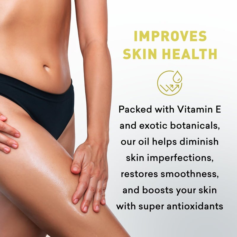 Just Nutritive Indoor Tanning Oil | Natural Tanning Bed Accelerator for Fast, Dark, Long-Lasting Tan | Moisturizing Body Oil with Vitamin E & Botanical Extracts | 8 Fl Oz - Image 5