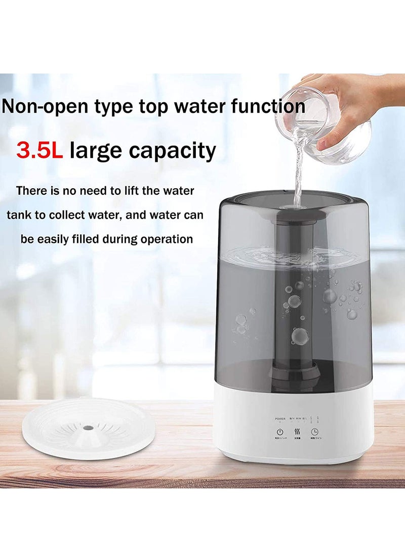 Arabest Waterless Auto Shut Off Ultrasonic Air Humidifier for Bedroom and Home - Image 2