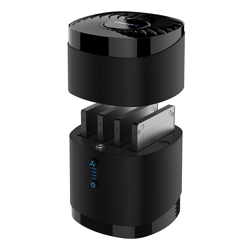 SABRENT USB 30 4Bay 25 SATA SSD and HDD Docking Station with Cooling Fan ToolFree Supports Up to 4X 16TB 5Gbps Transfer for SATA 25 SSDHDD Up to 125mm USB 30 Compatible DS4SSD - Image 2