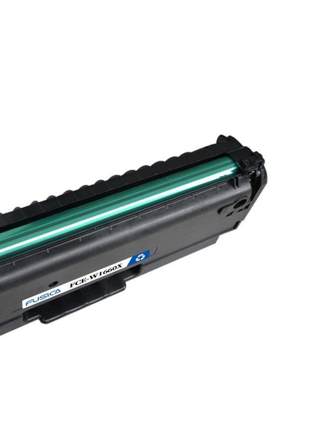 Fusica W1660a High Capacity Toner Cartridge Compatible With Hp 1136w 1188w 1008a 1008w 1188nw 1188a Printer Cartridge With Chip Black - Image 4