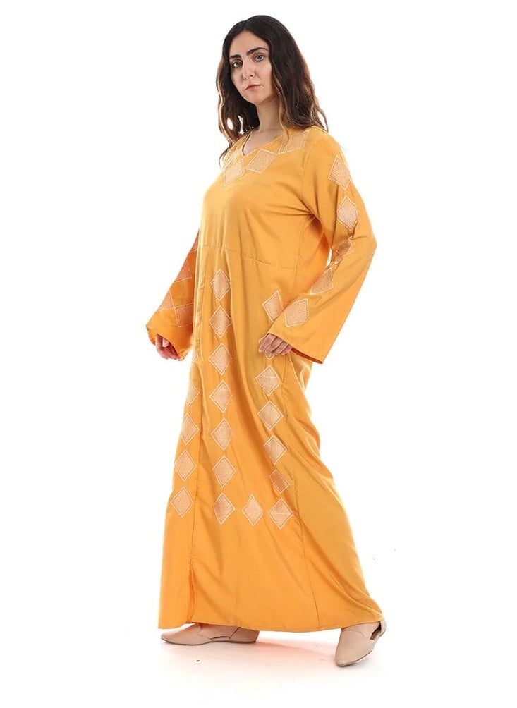 Generic - Istikbal Abaya with embroidery women - Image 1