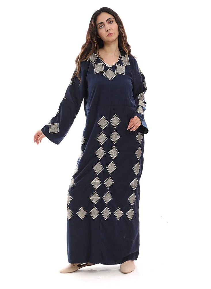 Generic - Istikbal Abaya with embroidery women - Image 1