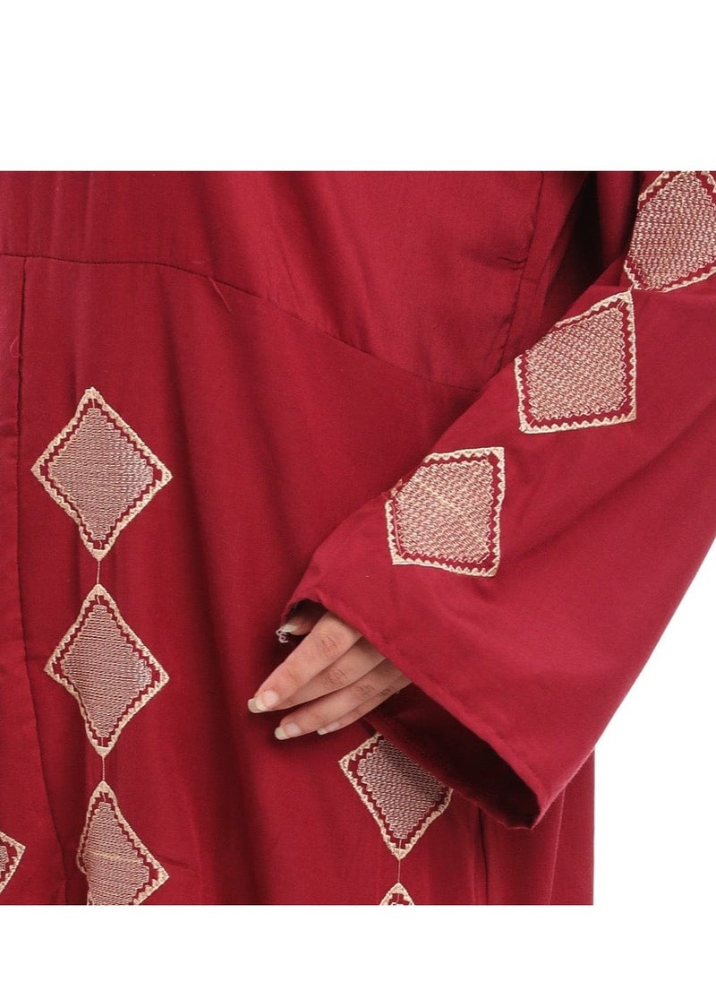 Generic - Istikbal Abaya with embroidery women - Image 1