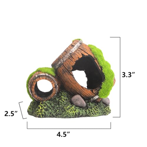 TANOMA Betta Fish Cave Aquarium Hideout Small Fish Tank Ornament Aquarium Tank Accessories Decorations - Image 3