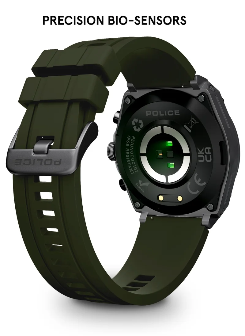 بوليس My Avatar Smartwatch with AMOLED Display, Rapid Charging, Fitness Tracking, Interchangeable Straps & Seamless iOS/Android Connectivity, 1P68