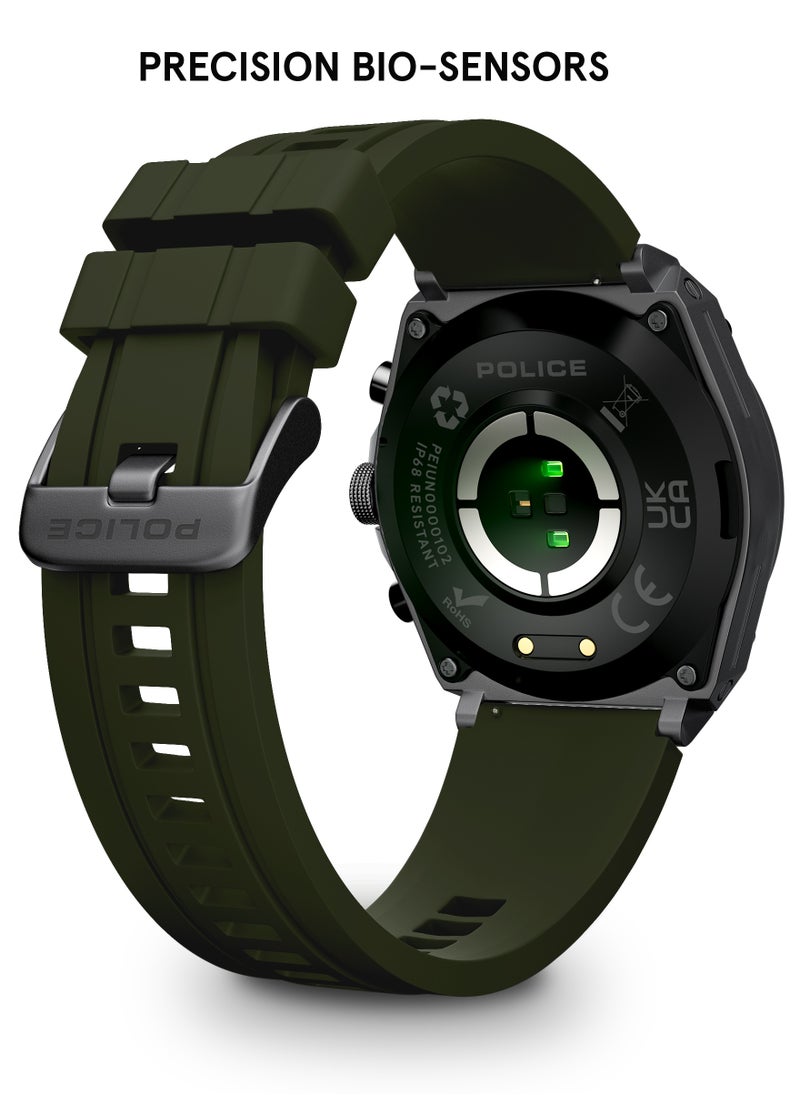 POLICE My Avatar Smartwatch with AMOLED Display, Rapid Charging, Fitness Tracking, Interchangeable Straps & Seamless iOS/Android Connectivity, 1P68  - Image 3