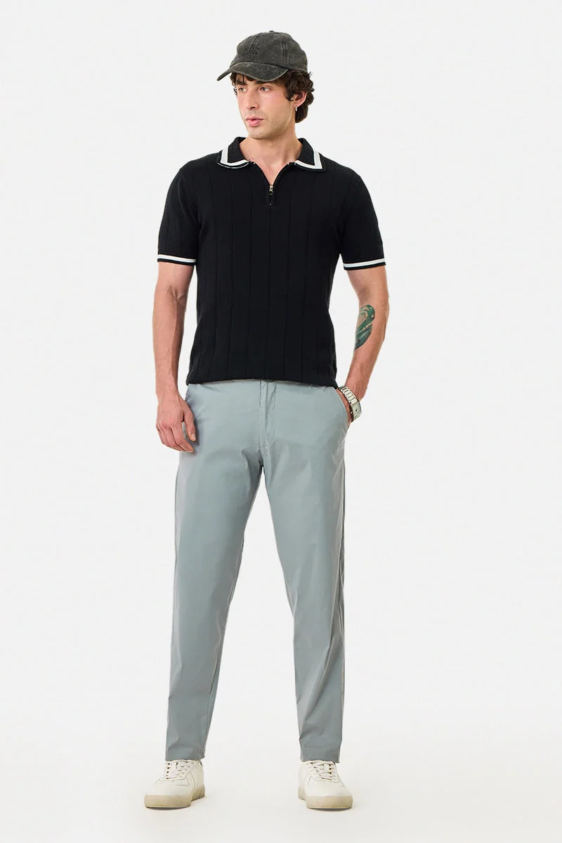 SNITCH Regular Fit Stretch Trousers