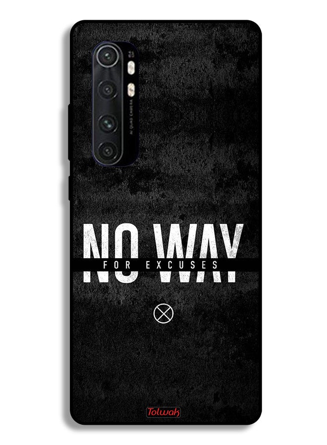 Tolwak Xiaomi Mi Note 10 Lite Protective Case Cover No Way For Excuses - Image 2