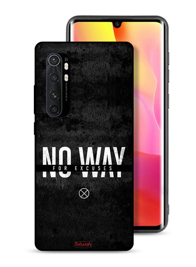 Tolwak Xiaomi Mi Note 10 Lite Protective Case Cover No Way For Excuses - Image 1