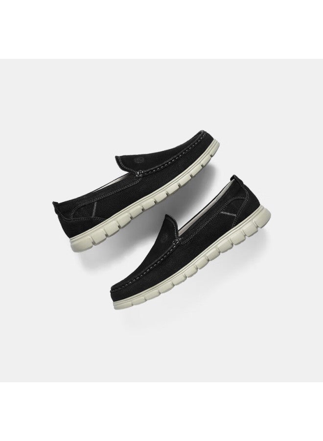 Mellen Soft Sole Slip-on Loafers Comfortable Lazy Shoes Mra67152 Black Size 43 - Image 2