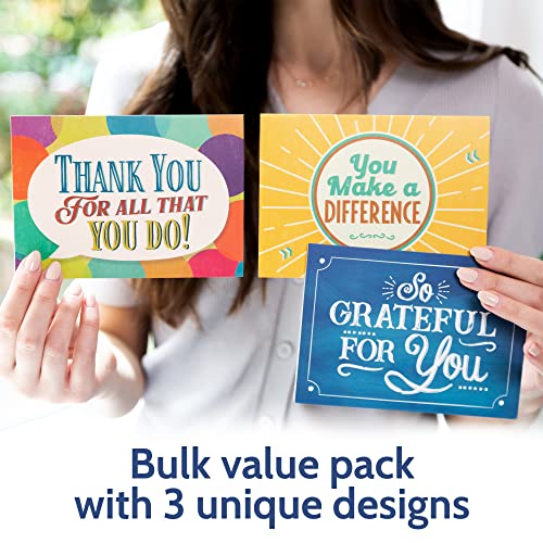 T MARIE 24 Appreciation Cards with Envelopes - Team Gifts, Teacher Gifts Bulk, Volunteer and Employee Appreciation Cards, Boxed Gratitude Cards Set for Nurse Appreciation Week and Staff Appreciation Day - Image 5