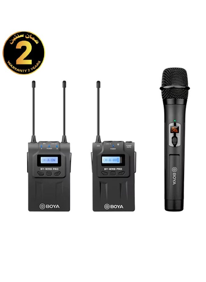 BOYA BY-WM8 Pro-K4 UHF Dual-Channel Wi-Fi System  - Image 1