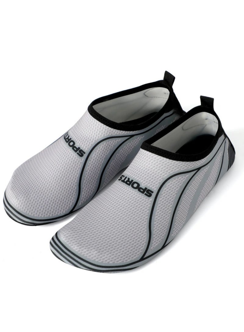 Draxon Water Shoes For Women Men Kids, Barefoot Aqua Water Socks Slip-On Swim Beach Shoes For Snorkeling Swimming Fishing Surfing Pool Kayak Beach Running Walking Yoga  - Image 1