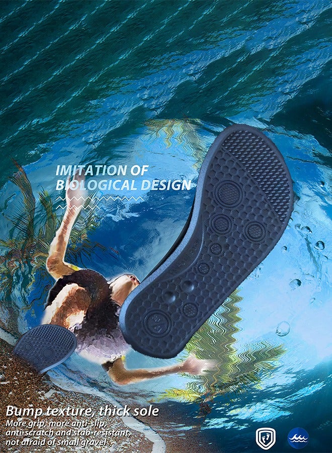 Draxon Water Shoes For Women Men Kids, Barefoot Aqua Water Socks Slip-On Swim Beach Shoes For Snorkeling Swimming Fishing Surfing Pool Kayak Beach Running Walking Yoga  - Image 5