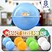 DIMROM 8 Pcs Glow in The Dark Sticky Balls for Ceiling 18 Glow in The Dark Balls Made from Soft TPR Material Wall Ball Set for Easter Party Decorations Sticky Squishy Ball Set That Stick to The Walls - Image 4