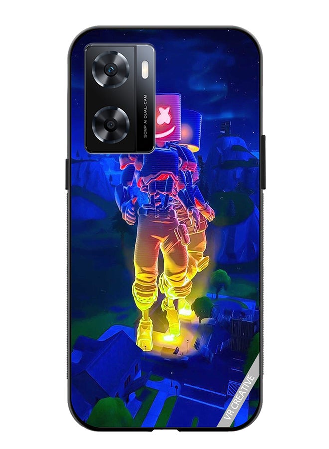 VR CREATIVE Protective Case Cover For Oppo A57/A77s Fortnite Design Multicolour - Image 1
