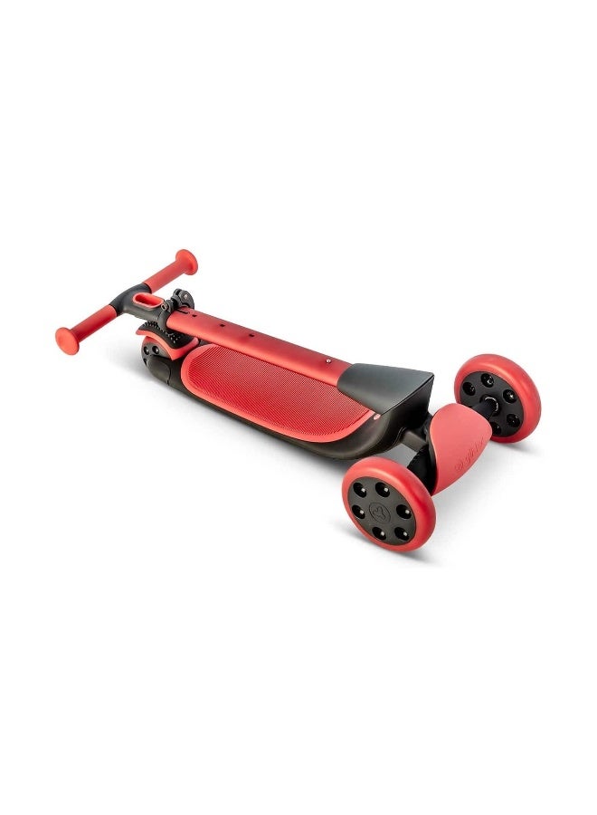 Yvolution Y Glider Nua 3-Wheel Scooter (Red)  - Image 1