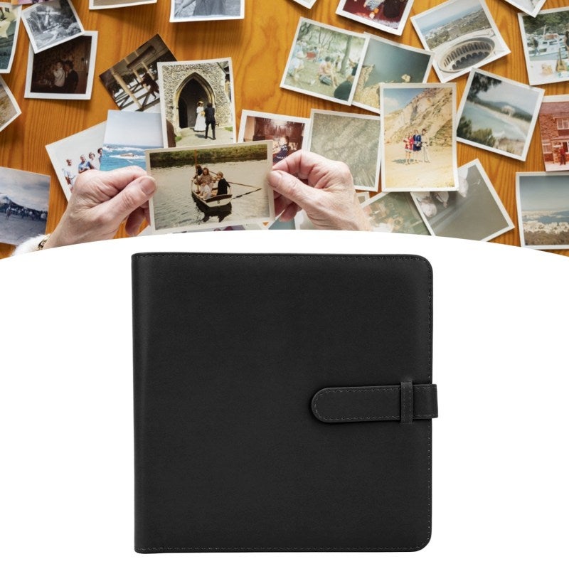 Photo Album: 288 3 Inch Photos, 99% Transparent Pocket Pages, PU Leather Lock Design - Large Capacity Multifunction Album for Fujifilm Mini 12 11 Series Photos, Cards, Weddings, Graduations - Image 5