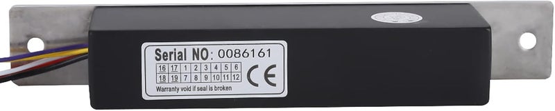 كلاراكو أقفال كهرومغناطيسية 12 فولت/24 فولت، قفل مغناطيسي كهربائي من الألومنيوم بباب واحد مع إشارة تحكم في الوصول للباب الزجاجي/الباب الخشبي - Image 5