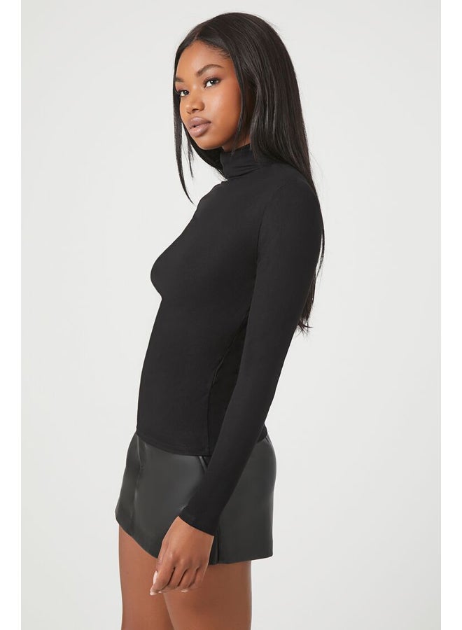 FOREVER 21 Turtleneck Long-Sleeve Top - Image 3