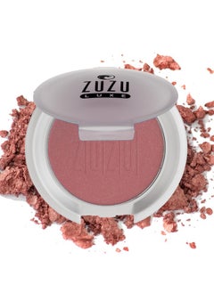 Zuzu Luxe ZUZU LUXE Mineral Blush (Haze - Raspberry/Warm Shimmer), Natural, Paraben Free, Vegan, Gluten-free, Cruelty-free, Non GMO, 0.1 oz.  - Image 1