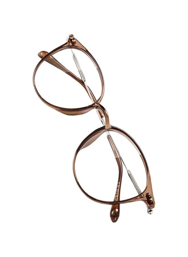 CAPONI Blue Light Blocking Glasses Women Anti-Radiation Plain Glasses Myopia Ultra-Light Natural Face Korean Style Small Frame Trendy - Image 1