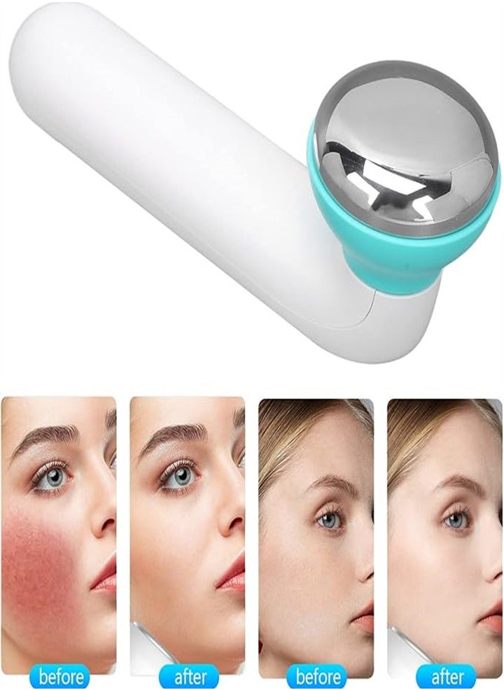 Generic - Metal Portable Ice Roller for Eye Massage, Facial Firming and Lifting Roller, Migraine Cold Massager with 2 Stainless Steel Heads - Image 1
