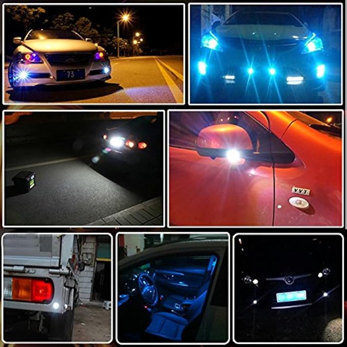 rayihni 10X 12Smd 12W Eagle Eye Drl Led Rock Lights For Jeep Atv Off Road Truck Under Trail Rig Lights White - Image 3