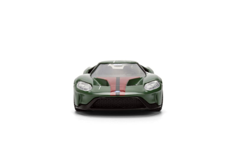 Jada Star Wars Boba Fett 2017 Ford GT Die-cast Car (1:32, Green/Yellow) - Image 3