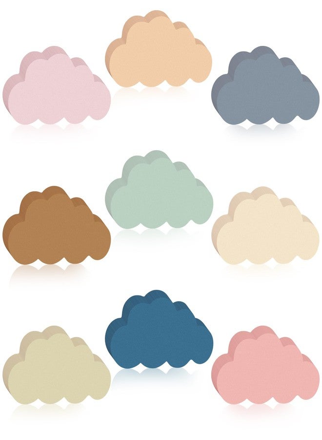 Yaomiao 360 Pcs Boho Cloud Cutouts Paper for Bulletin Board, 3.5 Inch - Image 1