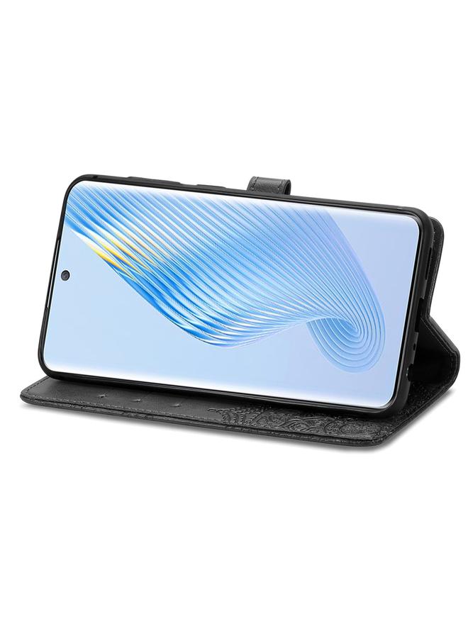 اس-توب جراب هاتف جلدي منقوش عليه زهرة ماندالا لهاتف Honor Magic5 - Image 4