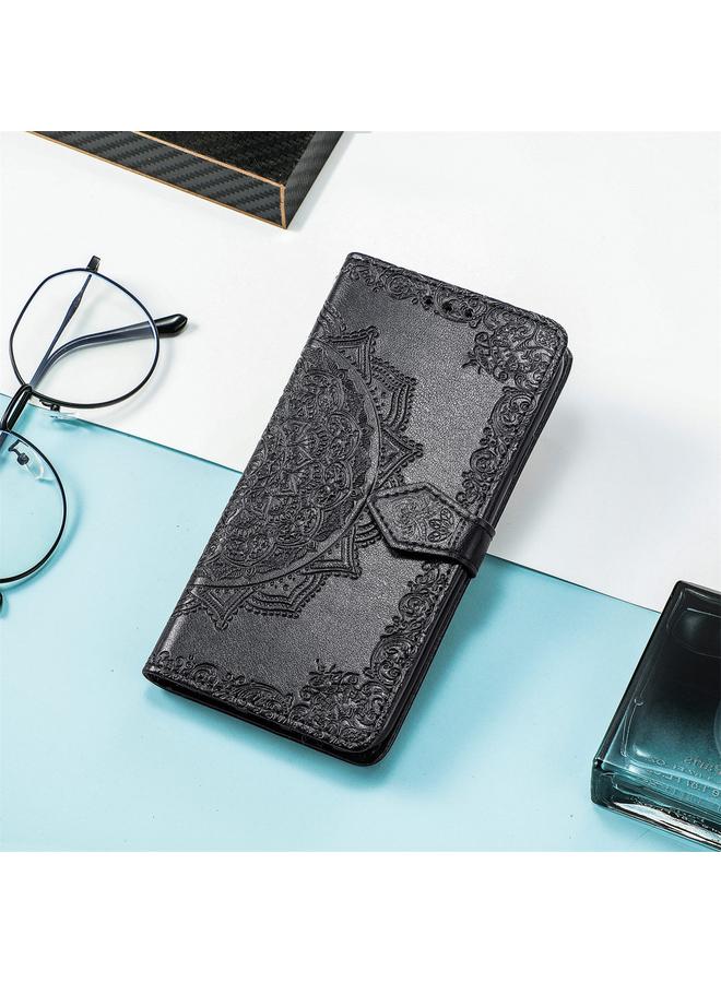 اس-توب جراب هاتف جلدي منقوش عليه زهرة ماندالا لهاتف Honor Magic5 - Image 5