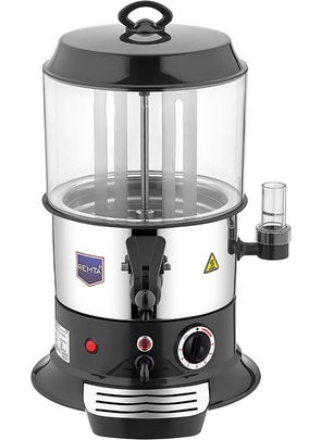 REMTA Black Model Sahlep and Hot Chocolate Warmer 9 lt - CS1 