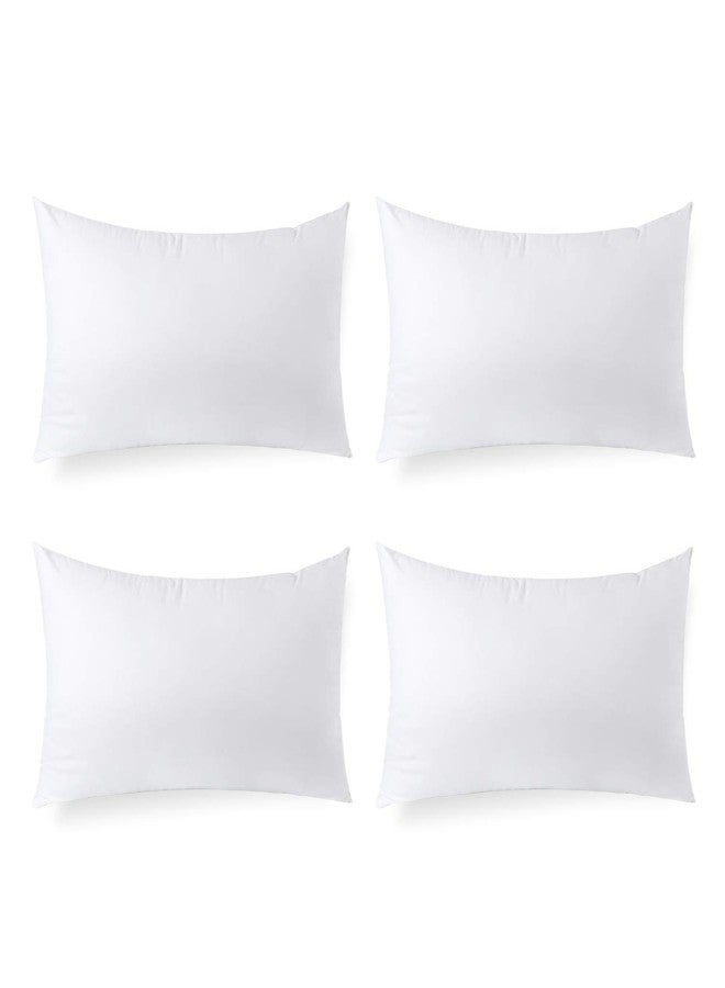 Calibrate Timing 4 Packs 12 x 20 Pillow Inserts, Hypoallergenic Lumbar Cushion Pillow Filler, Decorative Couch Pillows Stuffer 12 x 20 inches - Image 1