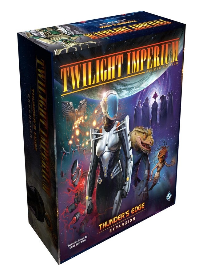 Asmodee Twilight Imperium: Thunder's Edge Board Game Expansion - New Factions, Planets, Galactic Events & Game Mode, Sci-Fi Strategy Fun for Adults, Ages 14+, 3-8 Players, 4-8 Hour Playtime - Image 1