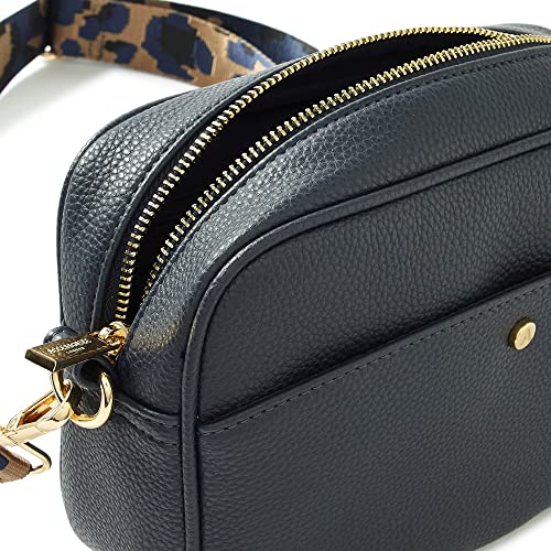 Accessorize حقيبة كاميرا نسائية من أكسيسورايز لندن باللون الأزرق البحري | حقيبة حمل للنساء عصرية | حقيبة عبر الجسم أنيقة للنساء | حقيبة كتف/عبر الجسم للنساء مع حزام قابل للتعديل - Image 3