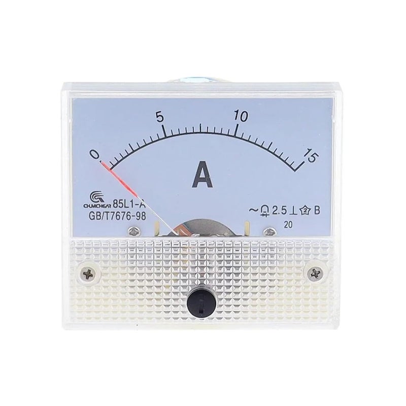 85L1 AC Analog Current Panel Meter 1A Mechanical Ammeter Gauge - Image 1