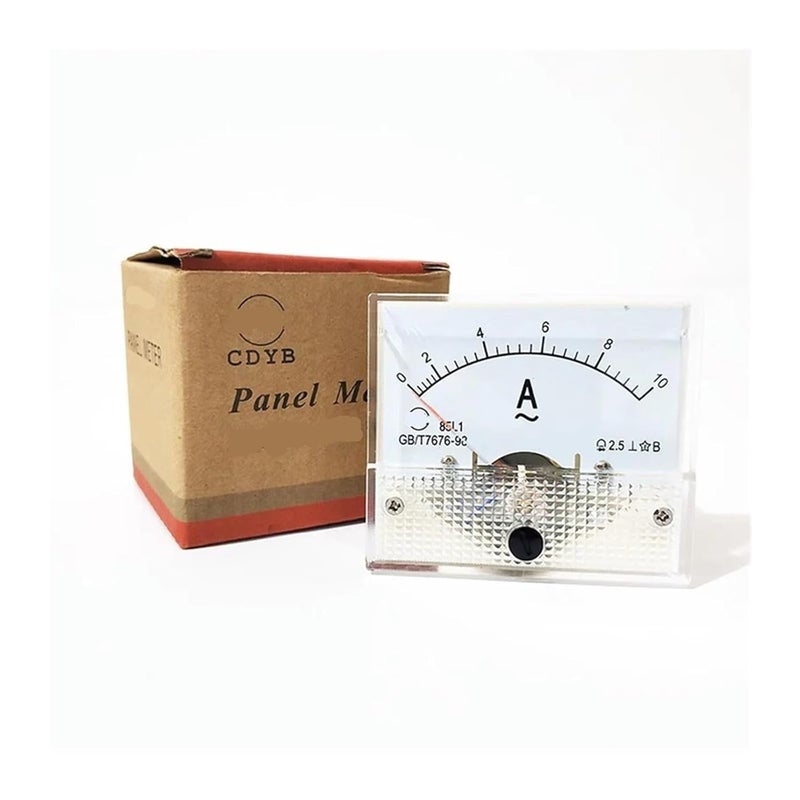 85L1 AC Analog Current Panel Meter 1A Mechanical Ammeter Gauge - Image 5