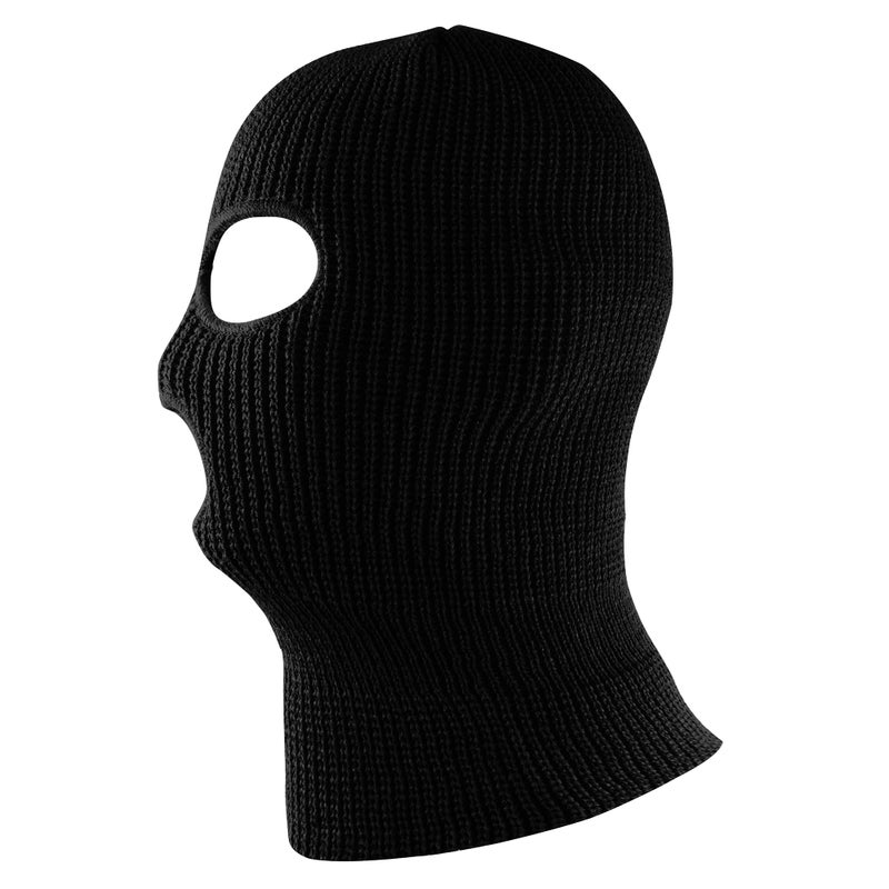 Super Z Outlet Knit Sew Acrylic Outdoor Full Face Cover Thermal Ski Mask by Super Z Outlet, Black, One Size Fits Most - Image 3