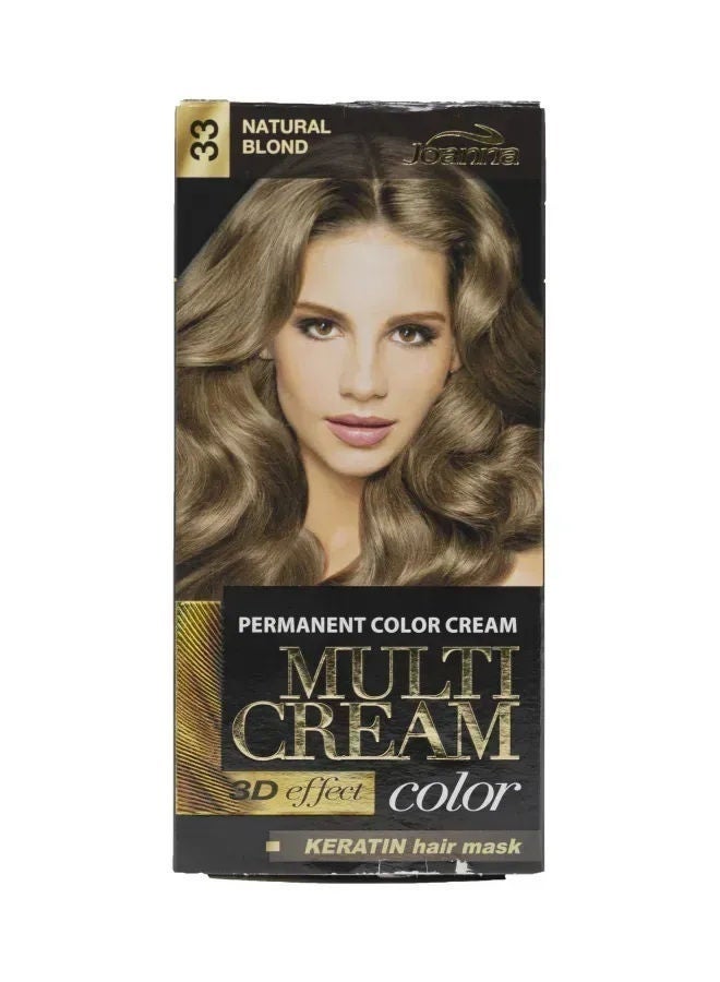 JOANNA كريم صبغة شعر متعدد، 33 أشقر طبيعي، بولندا
