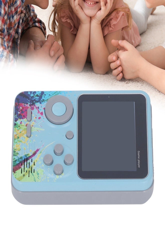 3.0inch Handheld Game Console Retro LCD Color Display HD Output Multiple Games Video Game Machine with AV Cable Blue - Image 1