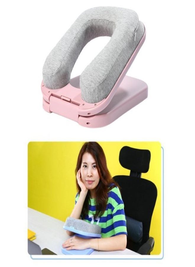 Generic - Newest Nap Sleeping Pillow Foldable Travel Pillow Desktop Flip Pillow - Image 1