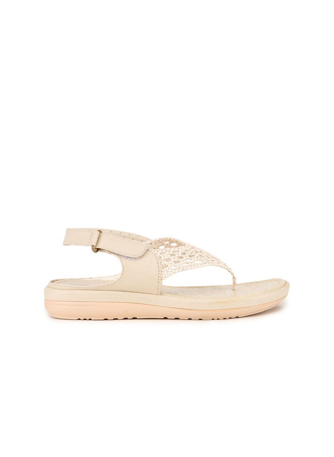 She Zone أحذية شوزون المسطحة ذات حزام T للنساء - Image 4