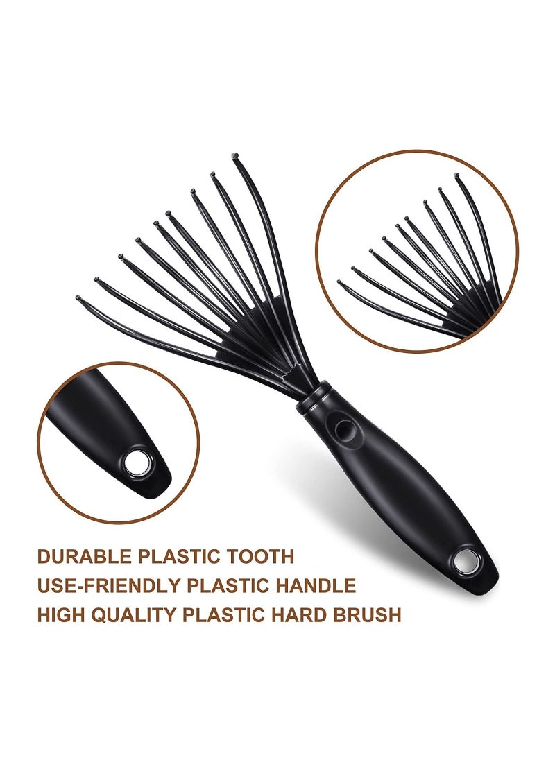 Y&D Comb Cleaning Tool, 8 Piece Hair Brush Cleaner Rake Removal Embedded Tool for Dust Home and Salon Use  - Image 4