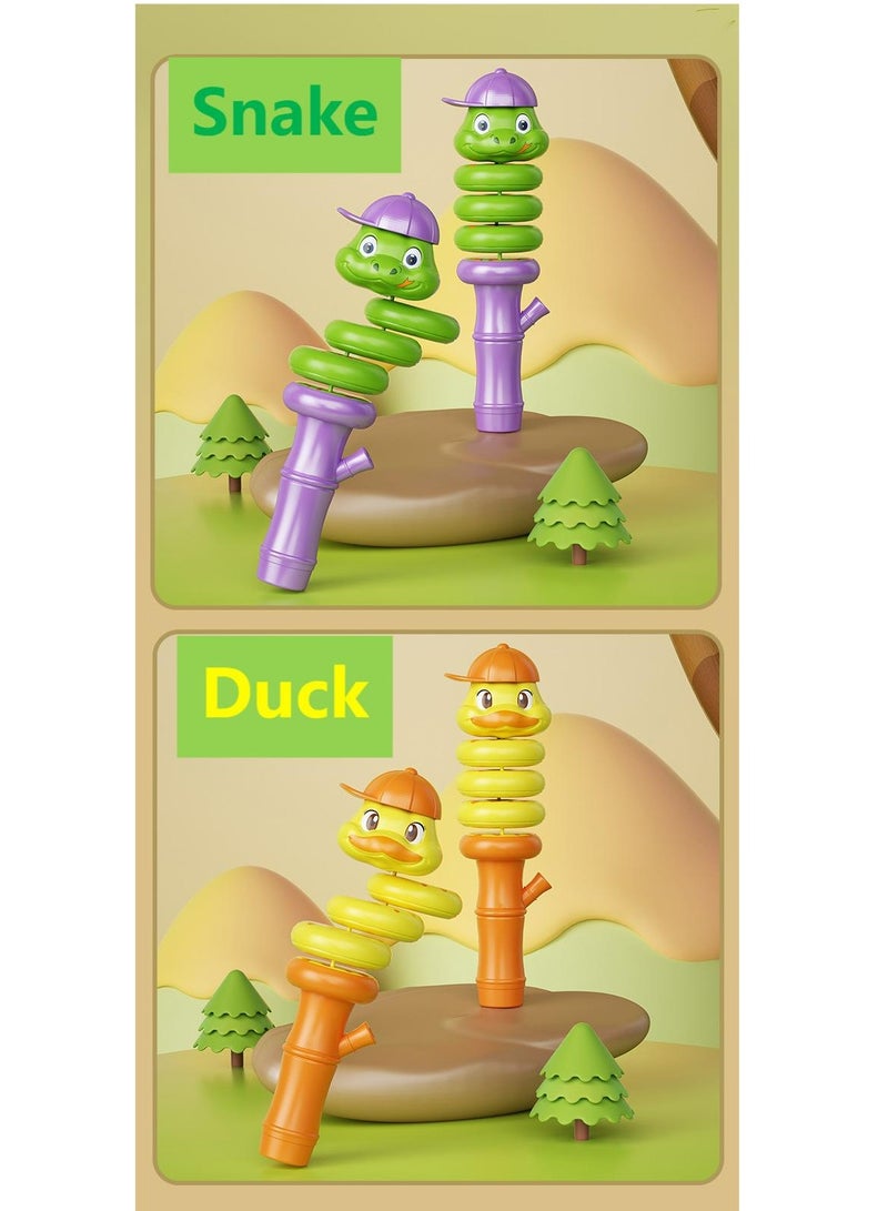 Twisting Duck toy Balance Control Rotating Duck whistle - Image 4