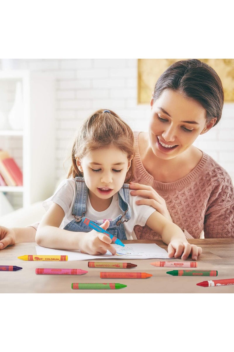 Deli Wax Crayon - 12 Colors (Multicolor) - Image 4