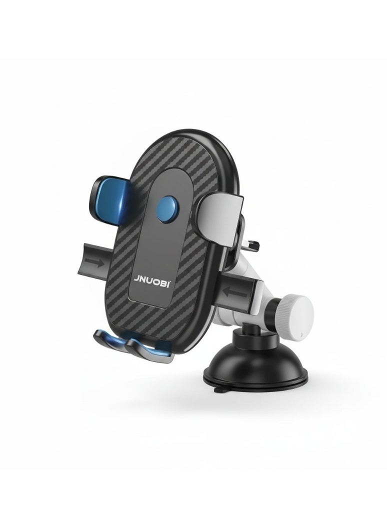 JNUOBI CC 04 Automatic Lock Car Phone Holder 360° Rotation Suction Cup Mount - Image 1