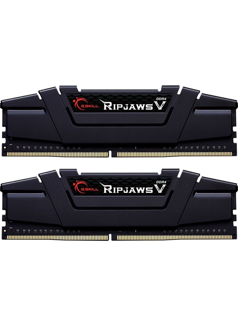 G.Skill - RipjawsV 32GB (2x16GB) 3200MHz DDR4 Ram F4-3200C16D-32GVK - Image 1